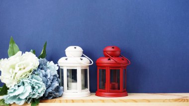 güzel vintage mum ışık ev dekorasyon