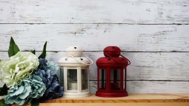 güzel vintage mum ışık ev dekorasyon