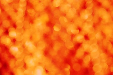 turuncu arka plan bulanık odak bokeh ışık ile