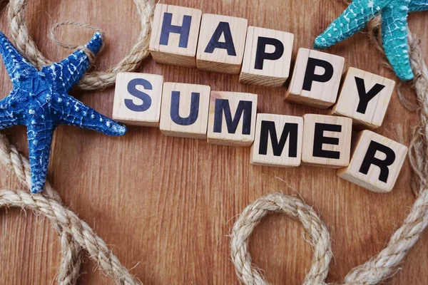 mutlu yaz deniz dekorasyon ahşap arka plan tatil 's kavramı ile