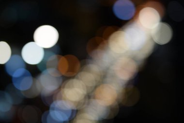 Bokeh ışıkları bokeh odaklanmamış arkaplan