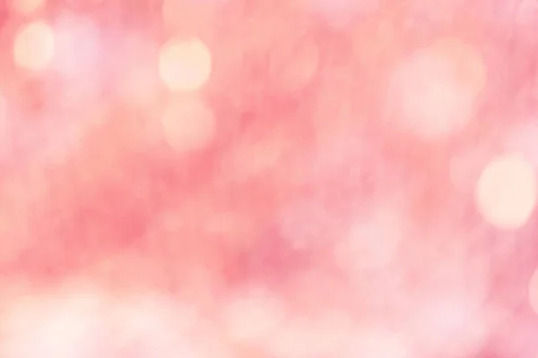 Bokeh Lights Pink Festive Valentines Elegant Abstract Background — Stock Photo, Image