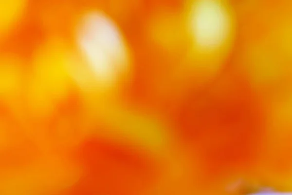 橙色抽象背景与模糊的散焦散景光 — 图库照片