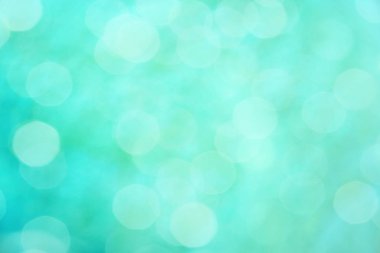 yeşil renk arka plan bulanık odak bokeh için şablon ışık ile