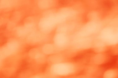 turuncu renk arka plan bulanık odak bokeh ışık ile