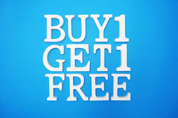 Buy Get Szabad Teremtett Kockákkal Kék Háttér — Stock Fotó