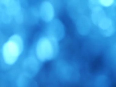 Mavi Soyut bulanık ışık bokeh ışıkları dönüş arka plan