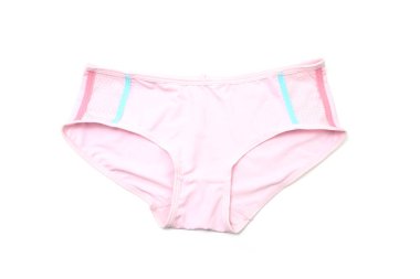 Pembe Külot beyaz arka plan üzerinde izole