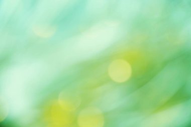yeşil renk arka plan bulanık odak bokeh için şablon ışık ile