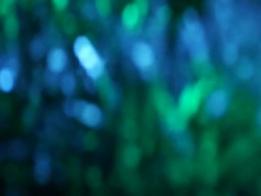 Mavi ve Yeşil Soyut bulanık ışık bokeh ışıkları dönüş arka plan