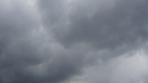 Tempo Lapso Bonito Rolamento Nuvens Mover Céu Fundo — Vídeo de Stock