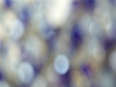 Soyut mavi Bokeh ışıkları Noel Tatili arka plan