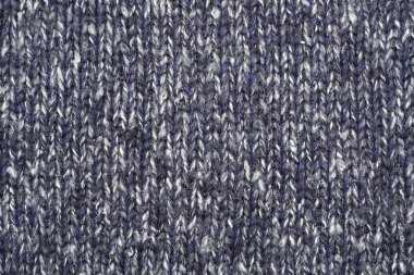 Mavi örme kumaş kumaş doku soyut arka plan
