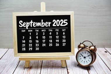 Eylül 2025 Aylık planlama ve yönetim takvimi