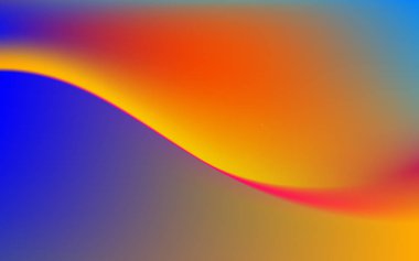 Soyut sıvı renkli gradyan veya trendy dalgalı dinamik şekilleri ile sıvı renkli arka planı