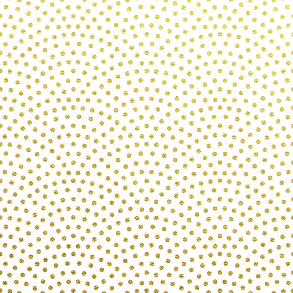 Fondo Abstracto Confeti Escamas Sin Costura Brillante Dorado Patrón Vector — Vector de stock