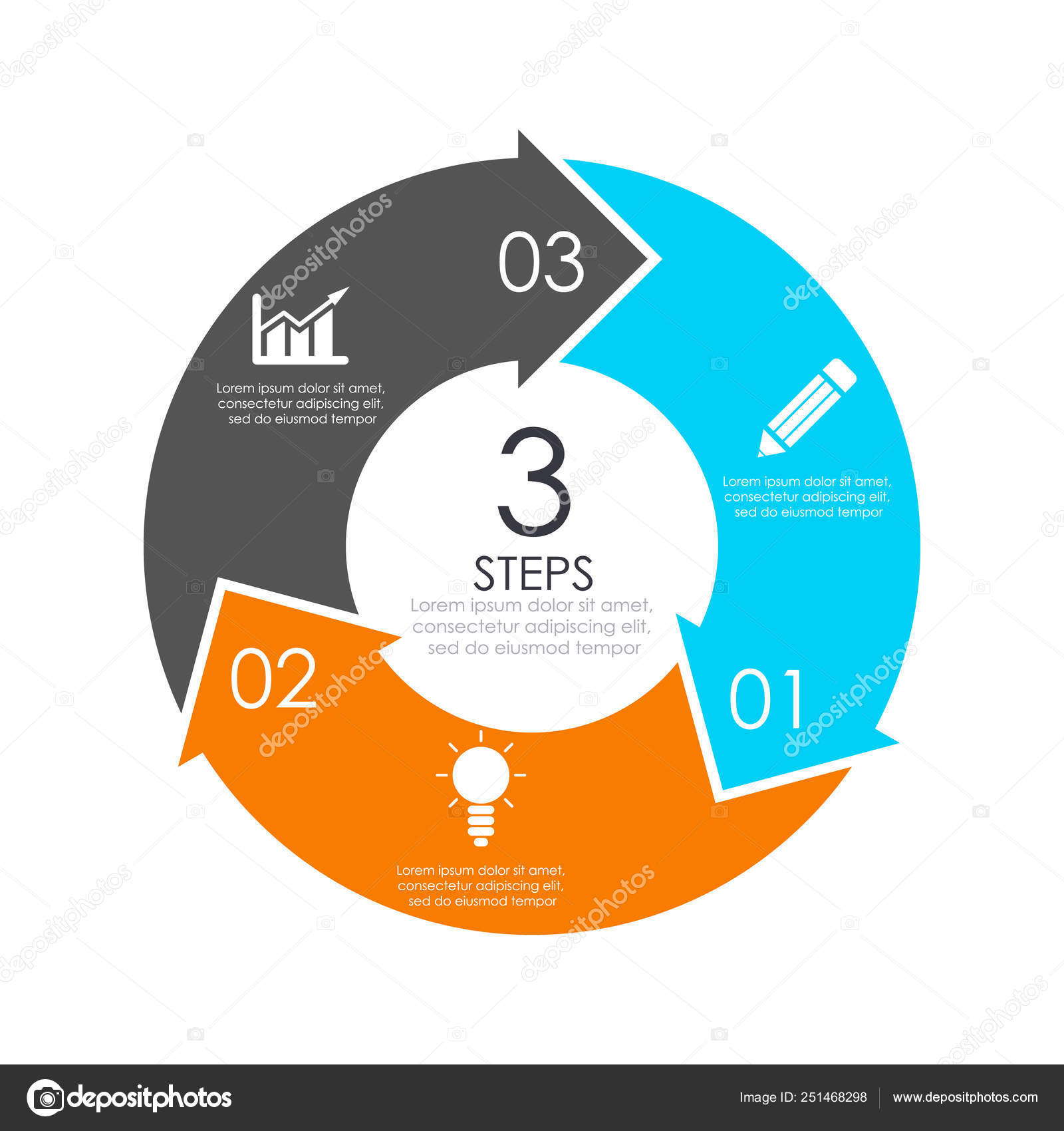 Arrow Circle Chart