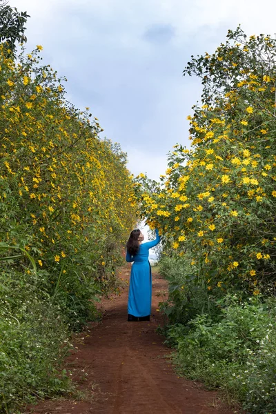 Lat Kasaba Lam Dong Eyaleti Vietnam Kasım 2018 Geleneksel Bir — Stok fotoğraf