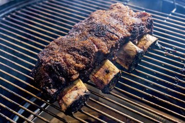 Pişirme Barbekü Izgara Dana kaburga füme