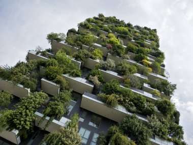 Milano'da Yeni Konut Binası- Dikey Orman