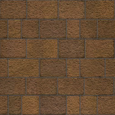 Dokulu deseni, sorunsuz döşeme kahverengi tuğla eşleme.