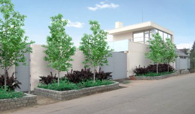 Çizgi ve driveway güzelleştirme, 3B oluşturmayı bölme özelliği