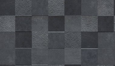 Karo duvar dekor cephe dikişsiz doku, 3d grafik için haritalama