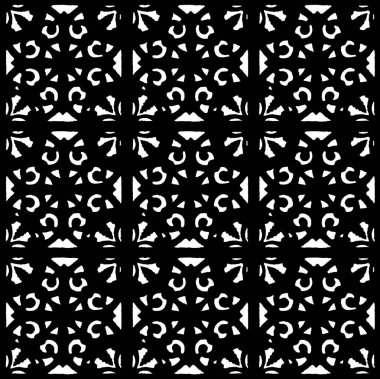 Süslü kafes desen dikişsiz doku, 3d yumru illustra