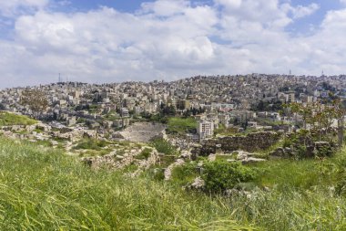 Panorama sulla capitale di Amman
