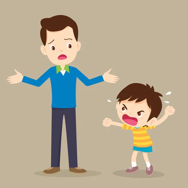 Angry father Vector Art Stock Images | Depositphotos