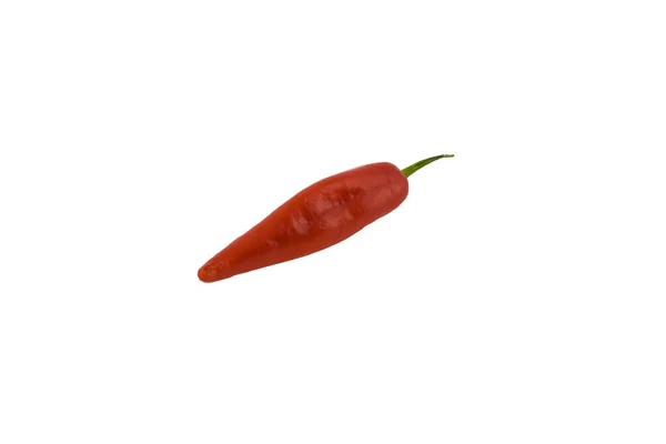Red Hot Pepper Isolated White Background — Stock Photo, Image