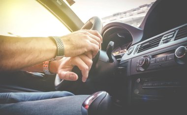 Araba iç ve sürücü