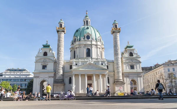 Karlskirche vienna — Foto Stock