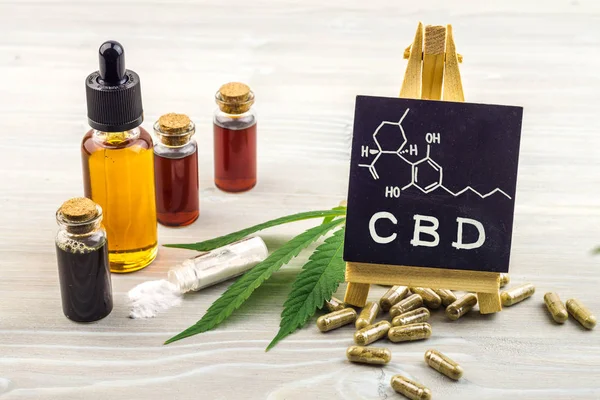 Typy CBD extraktů