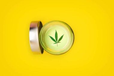 Cbd Esrar jel losyon ile Kavanoz