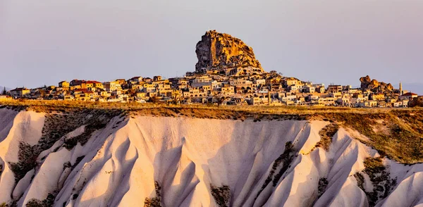 Ortahisar Vár Cappadocia Törökország — Stock Fotó