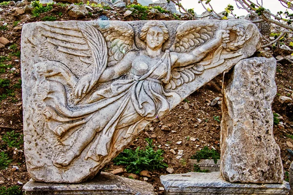 Tablett Ruin Efesos Turkiet — Stockfoto