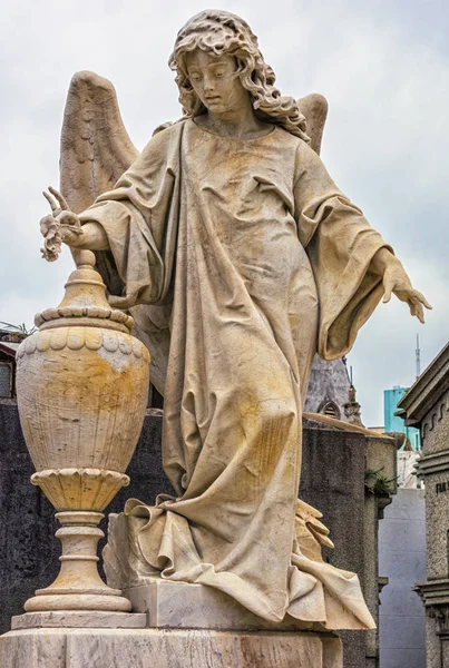 Estatuas Cementerio Recolta Buenos Aires —  Fotos de Stock