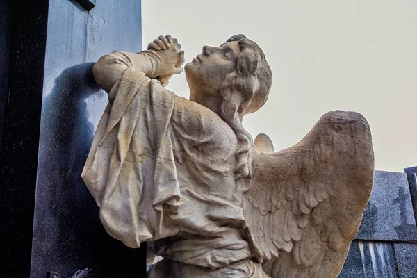 Standbeelden Recolta Cemetery Buenos Aires — Stockfoto