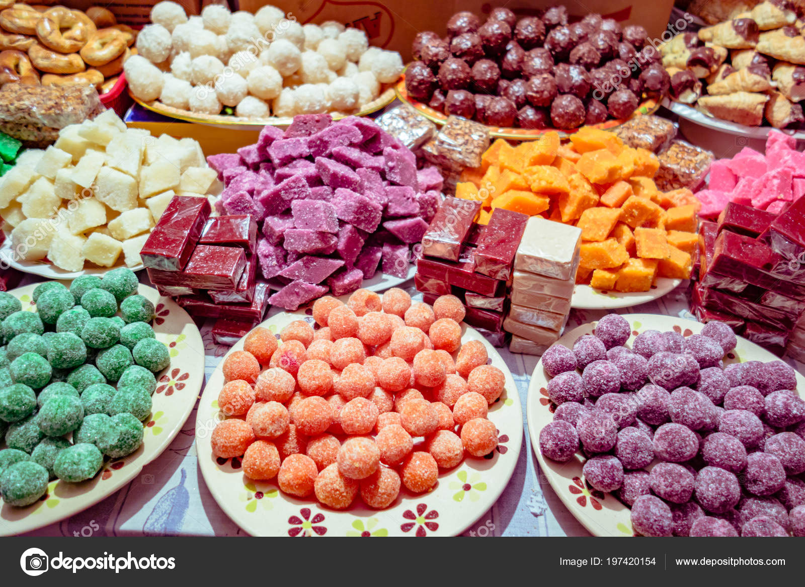 Traditional Sweets Corpus Christi Celebration Ecuador Cuenca June