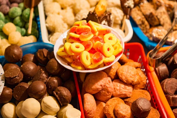 Tradycyjne Słodycze Obchodach Bożego Ciała Ekwadorze — Zdjęcie stockowe