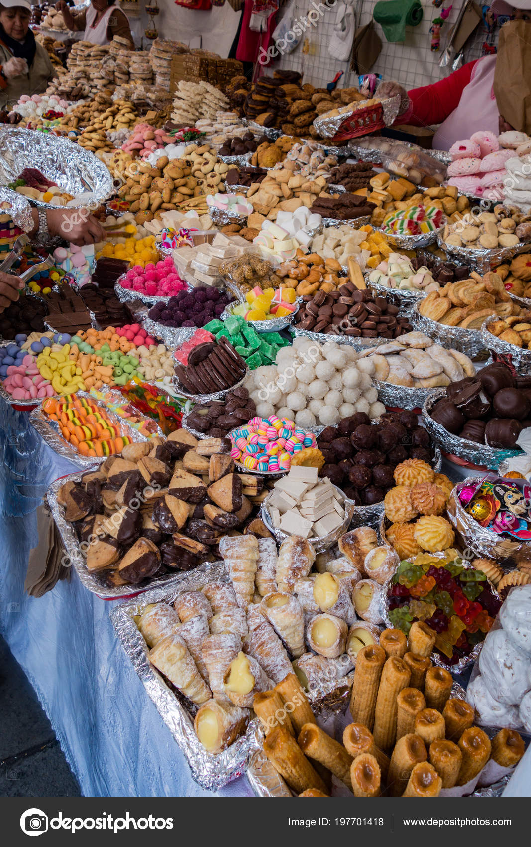 Traditional Sweets Corpus Christi Celebration Ecuador Stock