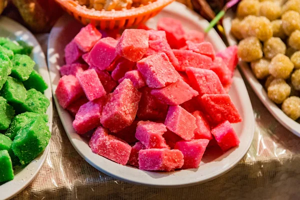 Traditional Sweets Corpus Christi Celebration Ecuador — Stock Photo, Image