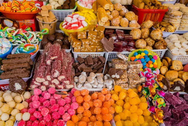 Tradycyjne Słodycze Obchodach Bożego Ciała Ekwadorze — Zdjęcie stockowe