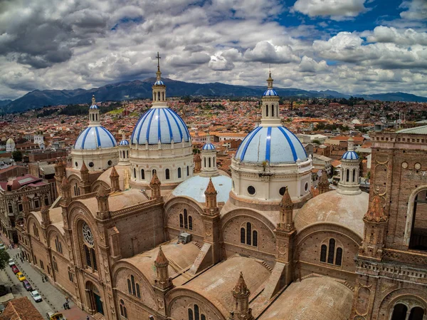 Nouvelle Cathédrale Centre Cuenca Équateur Décembre 2017 Elle Était Assez — Photo