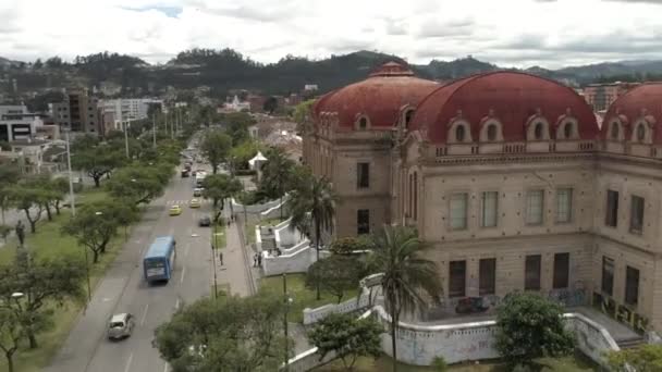 Benigno Malo High School Cuenca Ecuador Octubre 2017 Histórica Benigno — Vídeo de stock