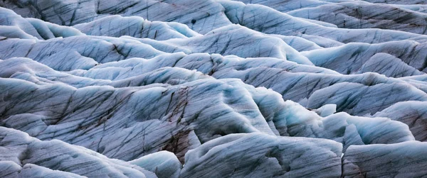 Jokulsarlon冰川特写的背景结构 — 图库照片