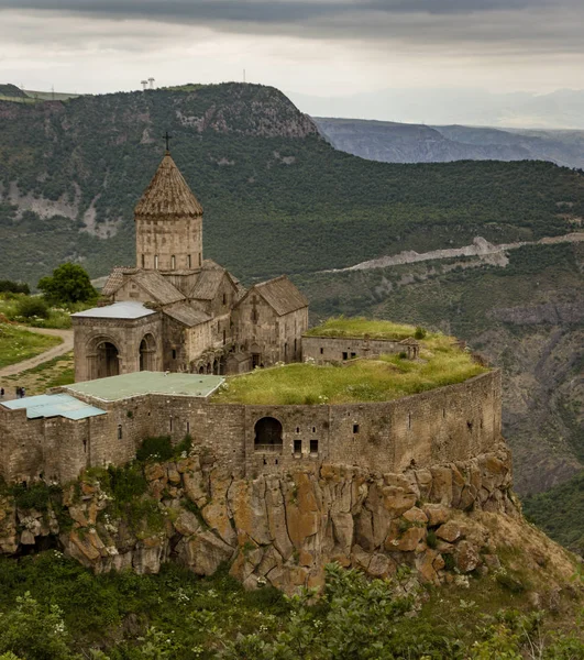 Ermenistan Daki Khor Virap Manastırına Bakıyorum — Stok fotoğraf