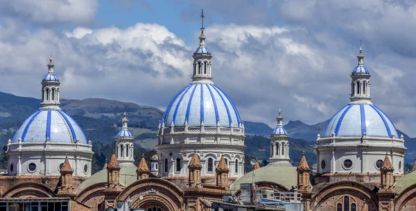 Kuppeln von Cuenca, Ecuador — Stockfoto