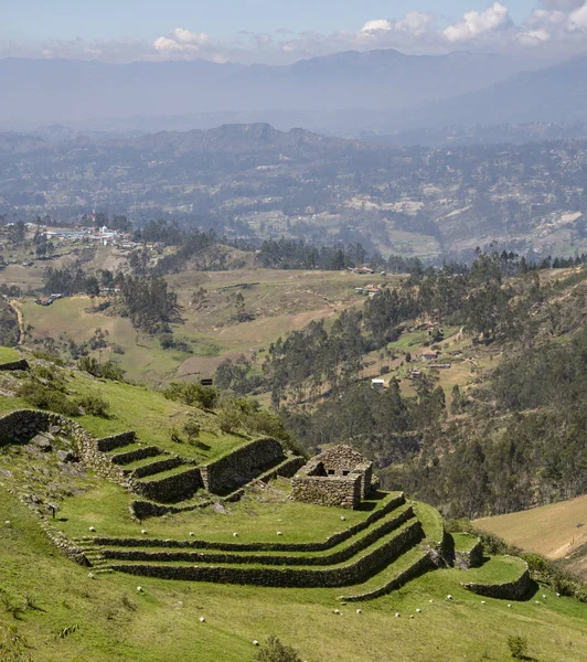 Ruína inca em Cojitambo — Fotografia de Stock